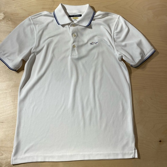Greg Norman White Polo Shirt Medium (MS) - Picture 2 of 6